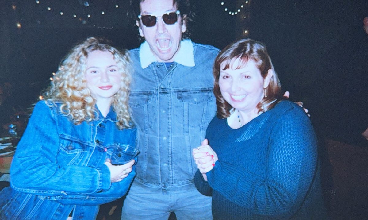 Guests gathered at a past Winter Solstice party